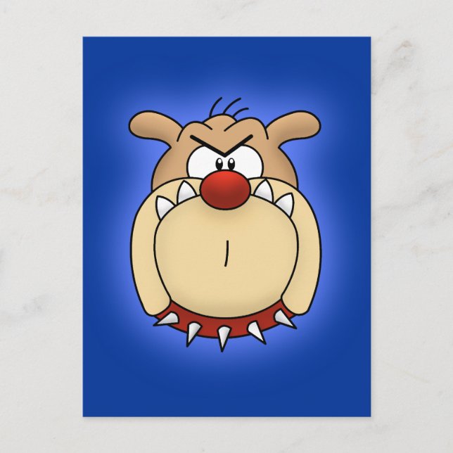 Tarjeta postal de Bulldog (Anverso)