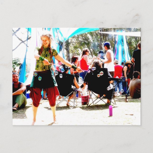 TARJETA POSTAL DE Burbble Fun (Anverso)