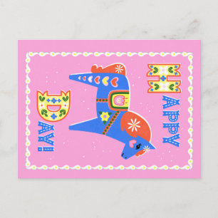 Tarjeta postal de caballo Dala