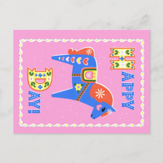 Tarjeta postal de caballo Dala