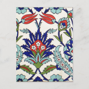 Tarjeta postal de calendario de mosaico turco 2012