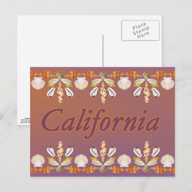 Tarjeta Postal de California (Anverso / Reverso)
