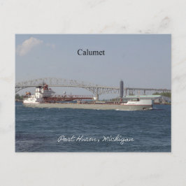Tarjeta postal de Calumet Port Huron