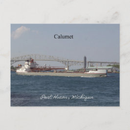 Tarjeta postal de Calumet Port Huron