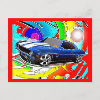 Tarjeta postal de Camaro