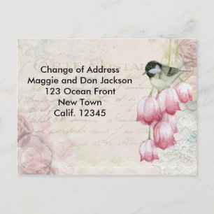 Tarjeta Postal de Cambio de Dirección