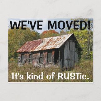 Tarjeta Postal de Cambio de Dirección