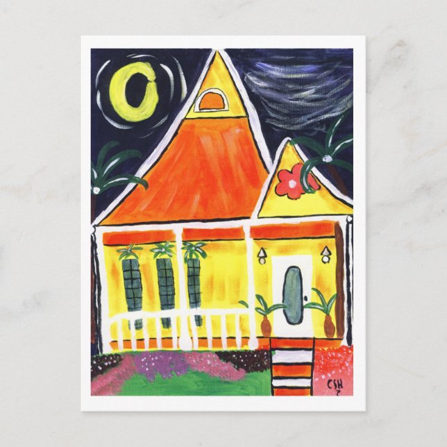 Tarjeta postal de cambio de dirección (Anverso)