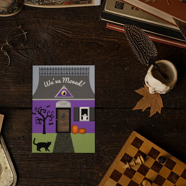 Tarjeta postal de cambio de dirección de casa embr (Subido por el creador)