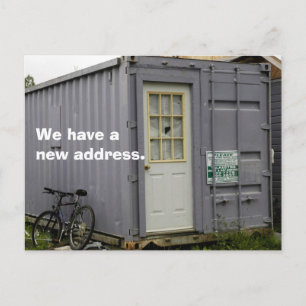 Tarjeta Postal de Cambio de Dirección: Verdadero H