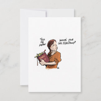 Tarjeta postal de cáncer de salón de salida