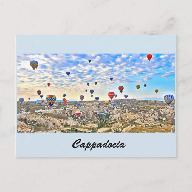 tarjeta postal de Capadocia (Anverso)