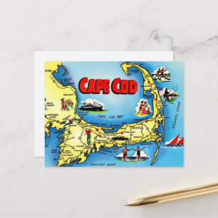 Tarjeta postal de Cape Cod Massachusetts