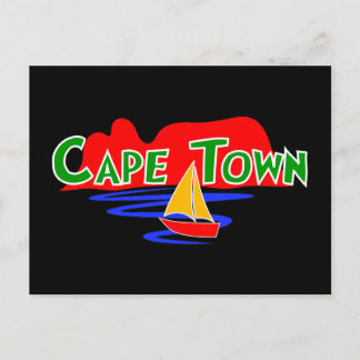 Tarjeta postal de Cape Town Table Mountain Sudáfri