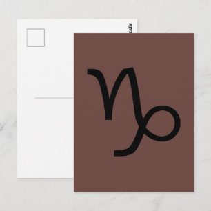 Tarjeta postal de Capricornio