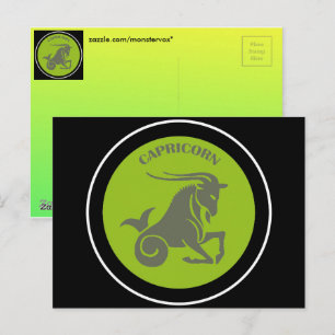 Tarjeta postal de Capricornio