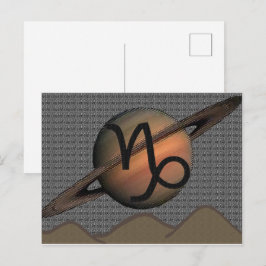 Tarjeta postal de Capricornio