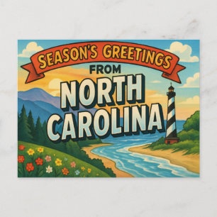 Tarjeta postal de CAROLINA DEL NORTE