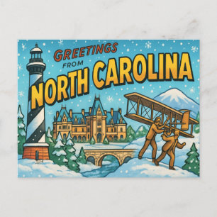 Tarjeta postal de CAROLINA DEL NORTE