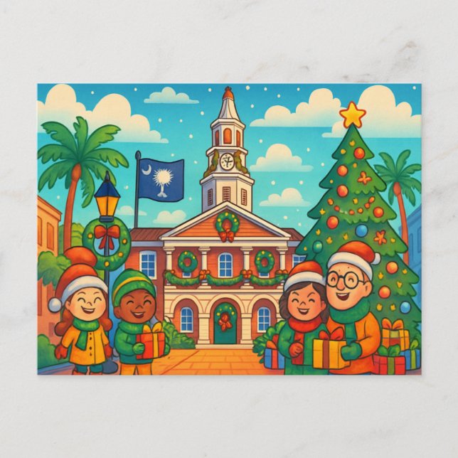 Tarjeta postal de CAROLINA DEL SUR (Anverso)