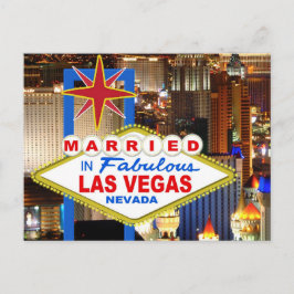 Tarjeta Postal de Casado en LAS VEGAS