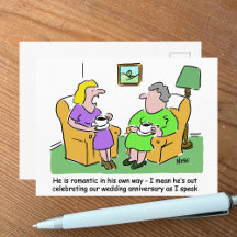 Tarjeta postal de celebración de aniversario de bo