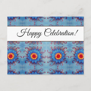 Tarjeta postal de celebración personalizada Mandal