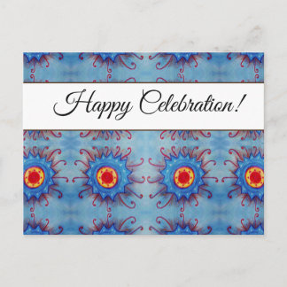 Tarjeta postal de celebración personalizada Mandal