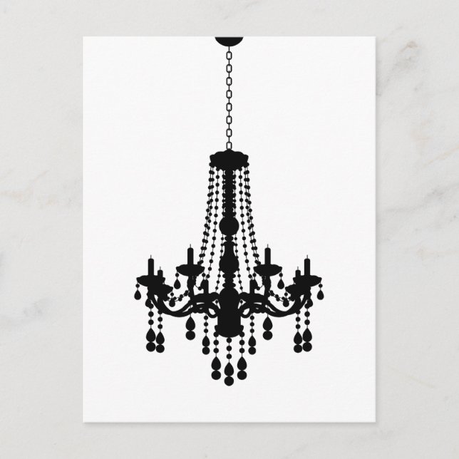 Tarjeta postal de Chandelier (Anverso)