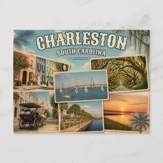 Tarjeta postal de Charleston, Carolina del Sur