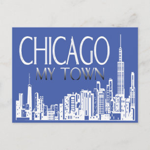 Tarjeta postal de Chicago, mi ciudad