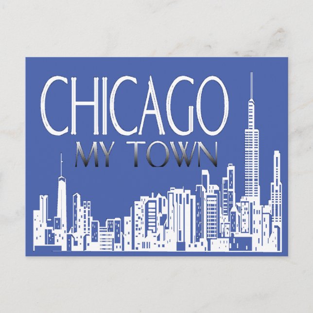 Tarjeta postal de Chicago, mi ciudad (Anverso)