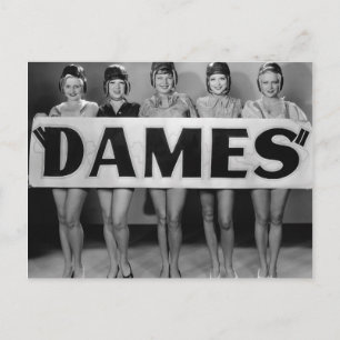 Tarjeta postal de Chicas coros - Dames - 1706394.j
