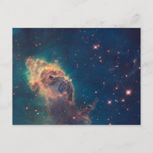 Tarjeta postal de chorro en la Nebulosa de Carina