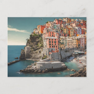 Tarjeta postal de Cinque Terre
