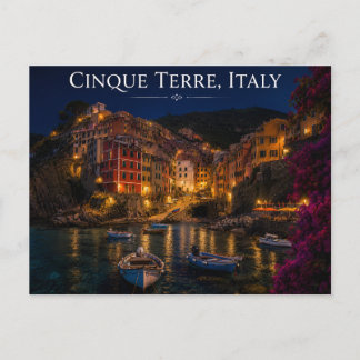 Tarjeta postal de Cinque Terre Italia