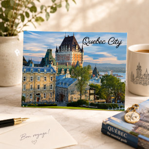 TARJETA POSTAL DE CIUDAD DE QUÉBEC
