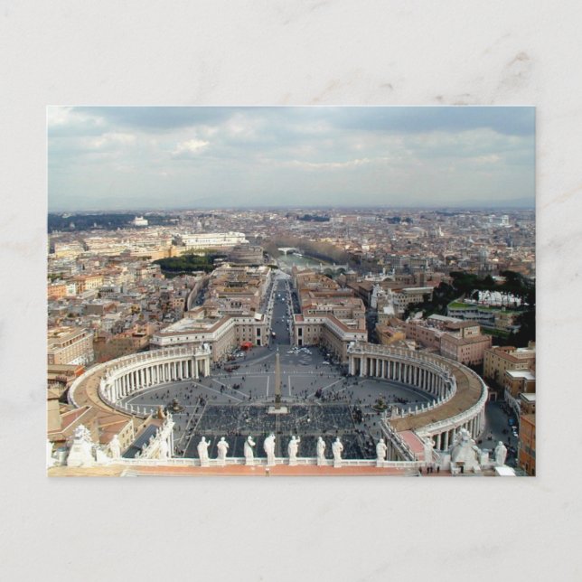 Tarjeta postal de Ciudad del Vaticano (Anverso)
