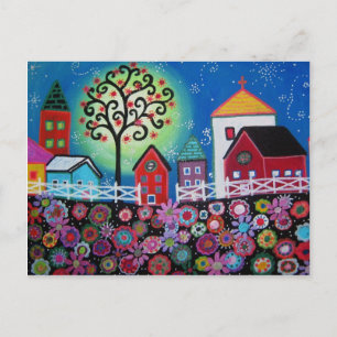 TARJETA POSTAL DE CIUDAD MEXICANA