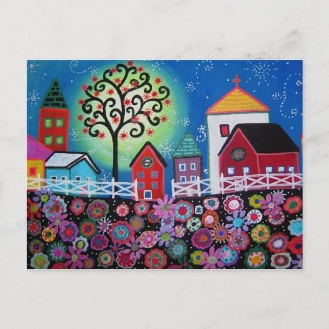 TARJETA POSTAL DE CIUDAD MEXICANA (Anverso)