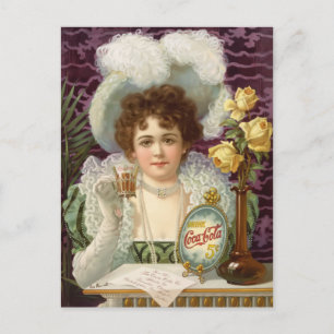 Tarjeta Postal de Cola Antiguo