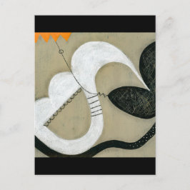 Tarjeta postal de colibrí