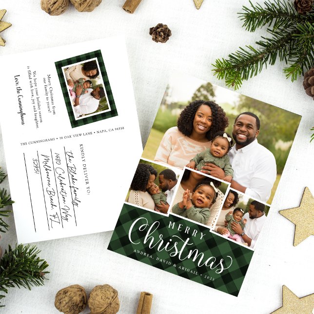 Tarjeta postal de Collage de fotos de feriado de M (Subido por el creador)