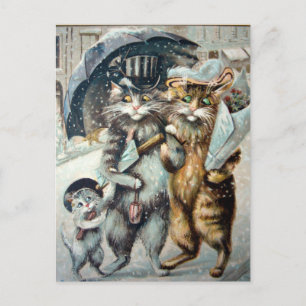 Tarjeta postal de compras