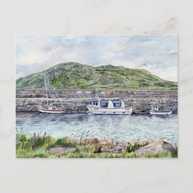 Tarjeta postal de Connemara, Galway (Anverso)