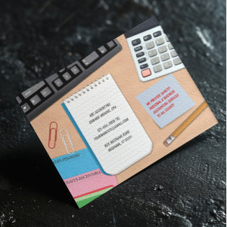 Tarjeta Postal de Contabilidad