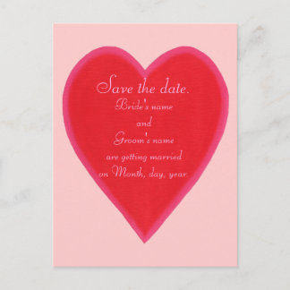 Tarjeta postal de Corazón Rojo Combinado, Anuncio 