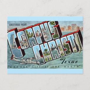 Tarjeta postal de Corpus Christi TX