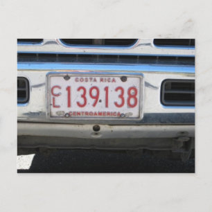 Tarjeta postal de Costa Rica