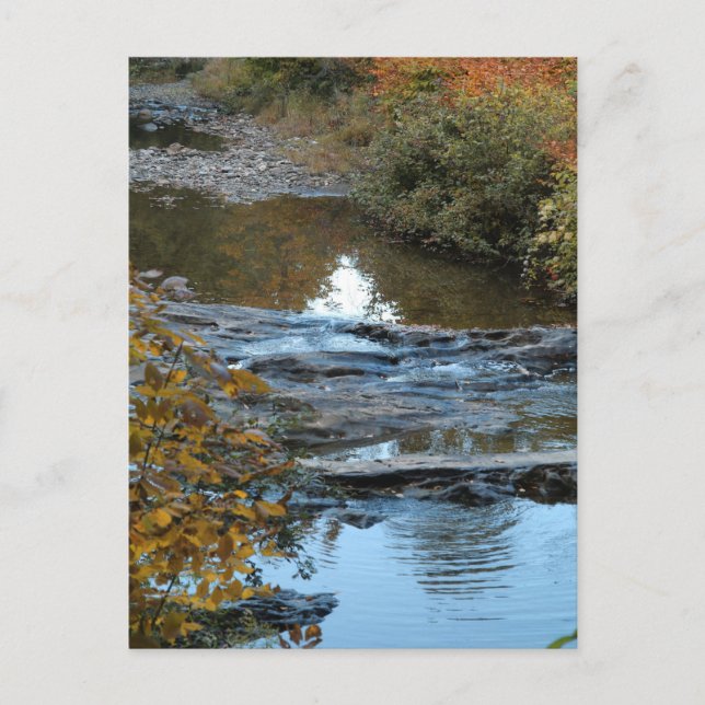 Tarjeta postal de Cox Brook (Anverso)